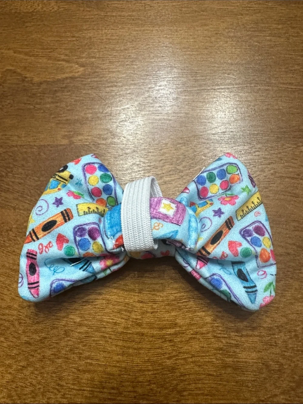 Griffy & Drake Back to School Dog Bow Tie Small 3.5 Inch NWT